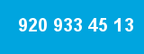 920 933 45 13